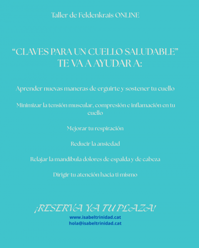 CLAVES PARA UN CUELLO SALUDABLE